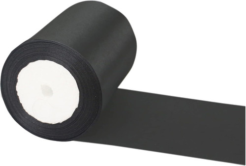 Nastro raso nero 23m - 23m, x