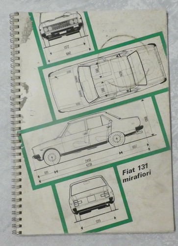 Fiat 131 mirafiori catalogo - fiat,
