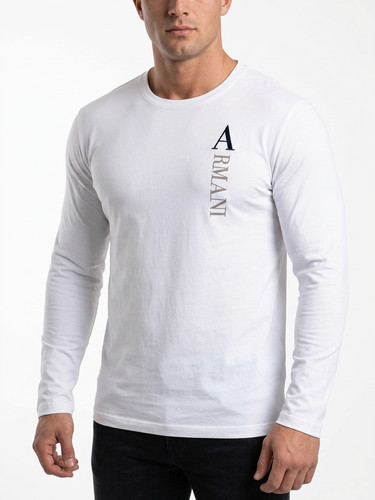 Maglia manica lunga armani - manica,