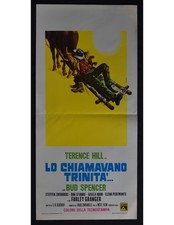 locandina LO CHIAMAVANO TRINITA' terence hill bud spencer 1970 D455