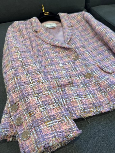 Chanel vintage 05p tweed - tweed, cc