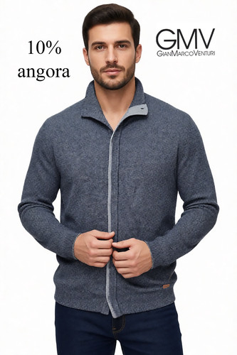 Maglia cardigan giacchina uomo
