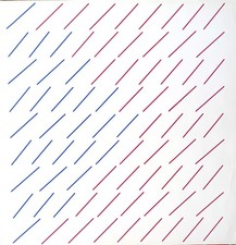 Mario Nigro - Senza titolo -  Serigrafia firmata e numerata