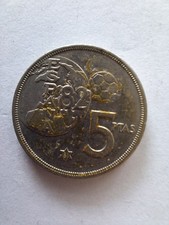 Moneta Spagnolo 5 Pesetas Juan