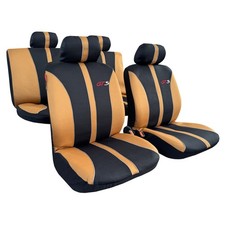 Per Dodge Dakota Crew Cab 2005-2012 Set Completo Coprisedili Auto Poli Cotone 9pz