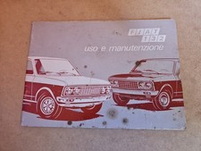 Fiat 132 Manuale Di Istruzioni
