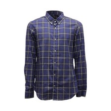 5682AR camicia uomo MAURO GRIFONI man shirt blue