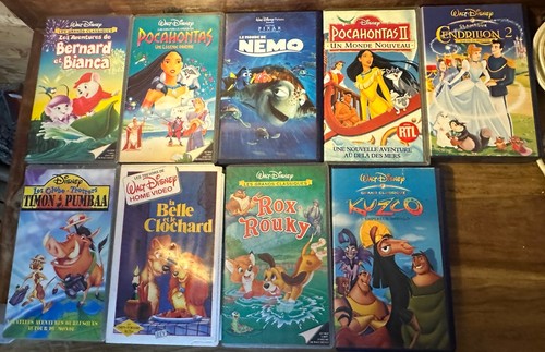 Walt disney lot - lot, vhs
