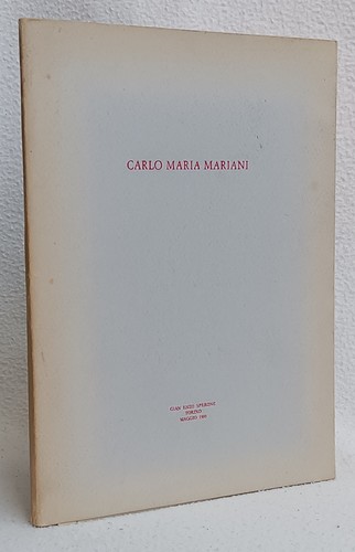 Carlo maria mariani 1 - mariani, 1°ed