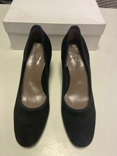 Scarpa decoltè camoscio nero leggerissimo tg 41 N40