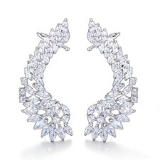 Orecchini donna chic argento