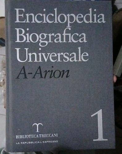 Enciclopedia biografica - enciclopedia,