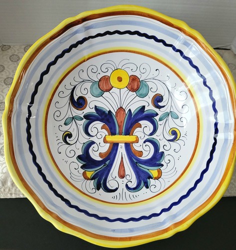 Deruta pottery bowl - 12’’,