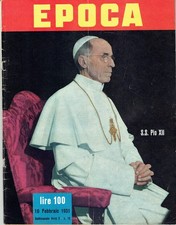 EPOCA 1951 SANTI DI CARTA