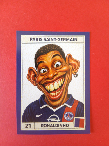 Figurina caricatura calciatori - caricatura,