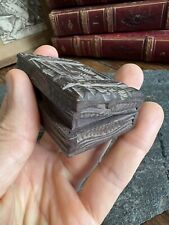 Carillon Francobollo Verso 1900 Legno Lavorato Valigia Antico Timber Box