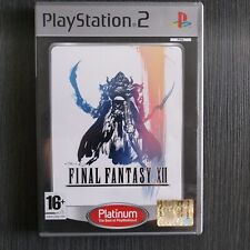 Final Fantasy XII 12 Sony PlayStation 2 PS2 RPG Azione Avventura Ruolo PAL