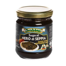 SUGO PRONTO AL NERO DI SEPPIA F.LLI CONTORNO CONDIMENTO PER PASTA SICILIANO 180g
