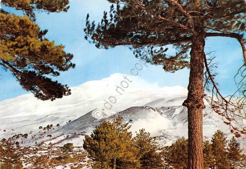 Cartolina catania etna - cartolina,