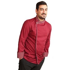 Giacca chef "cook" bordeaux