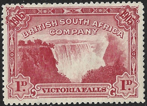 Rhodesia 1905 red victoria - 1905,