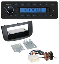 Autoradio USB VDO AUX 1DIN MP3 per Mitsubishi Colt Z30/Z30G/Z3B/Z3V dal 08