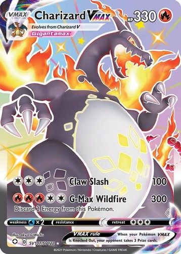 Charizard vmax sv107 sv122 - charizard, sv107/sv122