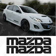 2 adesivi 50 cm per Mazda sticker decal tuning JDM MX-5 3 Mazdaspeed