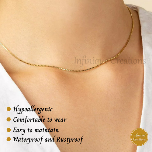 Collana acciaio inox - collana,