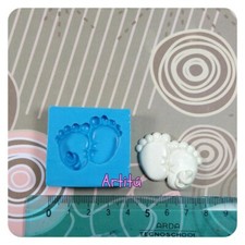 Stampo in silicone piedini