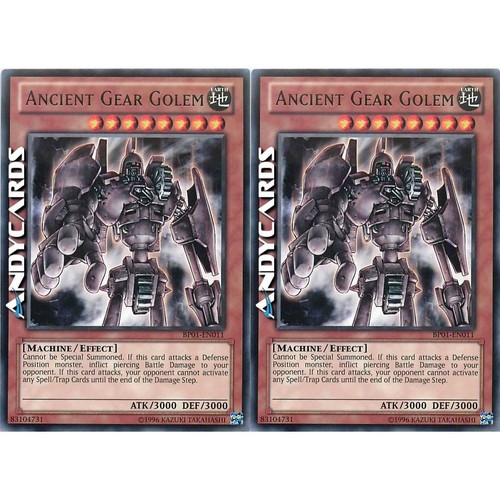 Ancient gear golem - 2x,