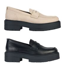 GEOX RESPIRA SPHERICA EC7 A/I scarpe donna pelle mocassino inglesine sneakers