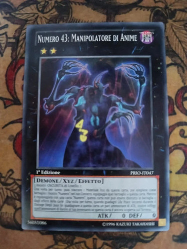 Card numero 43 - card,