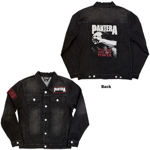 Giacca denim pantera vulgar - pantera, 'vulgar