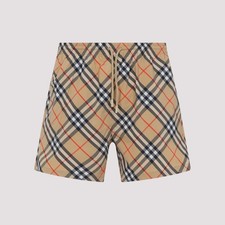 BURBERRY Sand Check Shorts New