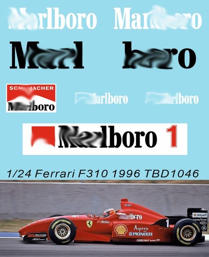 Missing sponsor decals - 1/24, missing 