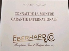 Eberhard Guarantee Warranty