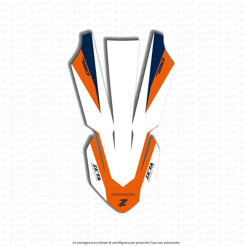 Set grafiche parafango alto