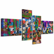 Quadro moderno 200 100 cm - moderno,