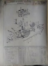 Weber carburetors 40 DCN 14