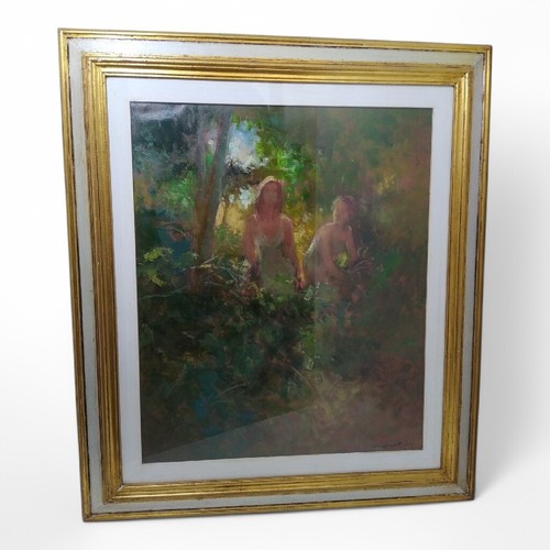 Quadro sentiero nel bosco - sentiero,