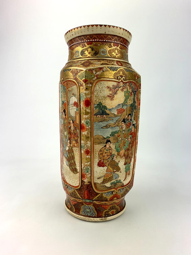 Antike vase eckig wohl japan - eckig,