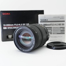 Sigma 18-200mm F3.5-6.3 DC OS