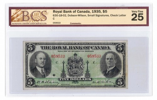 Royal bank canada - royal, 1935