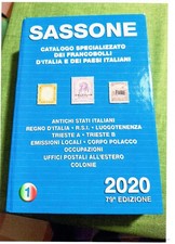 Catalogo Sassone edizione 2020 volume 1 usato grossa occasione