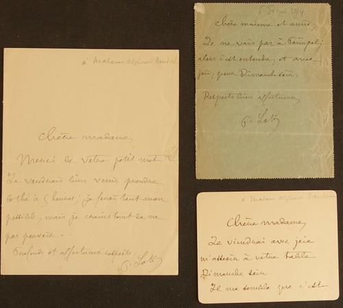Pierre loti autographes - 3,