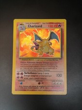 POKELOTTERIA - Charizard 4/102 Set Base HOLO ITA NEAR MINT - LEGGI DESCRIZIONE