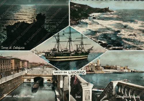 1954 saluti livorno - 1954, da