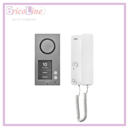 Kit citofono bifamiliare mikra - bifamiliare,