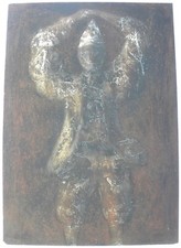Piero BOLLA (Saluzzo 1933-Torino 2019) FIGURA cm 130x90 Galleria VINCIANA 1961